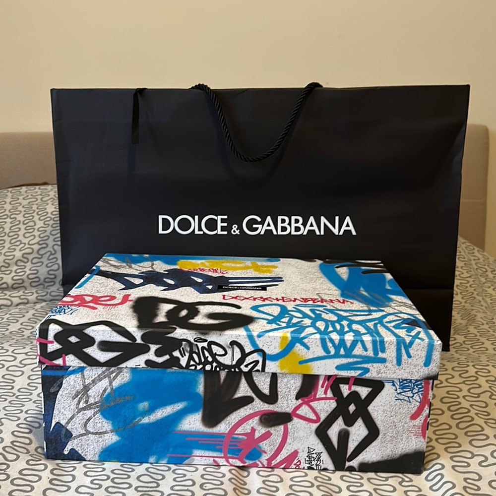 Dolce & Gabbana empty box with shopping bag